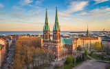 Blick auf Helsinki
