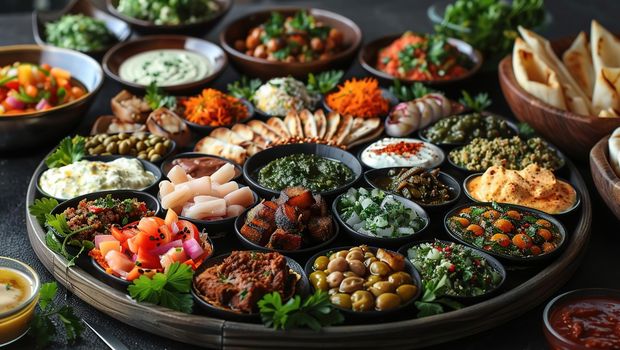 Mediterrane Vorspeisenplatte