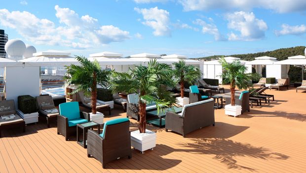 Westerdam, Außendeck