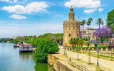 Torre del Oro, der Goldene Turm in Sevilla