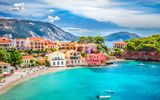Dorf Assos auf der Insel Kefalonia
