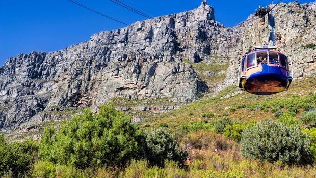 Seilbahn am Tafelberg