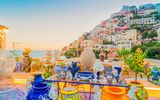 Positano, bunte Keramik