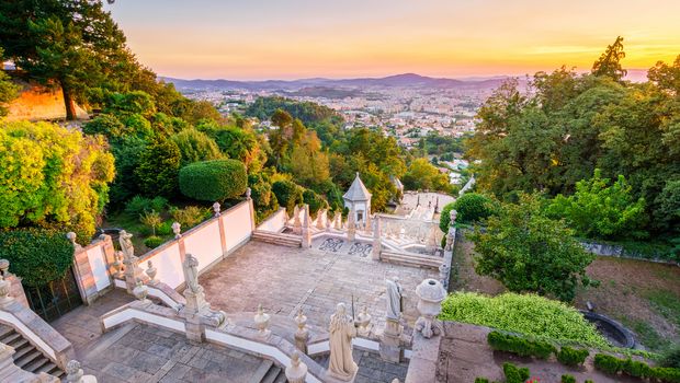Wallfahrtsheiligtum Bom Jesus do Monte in Braga