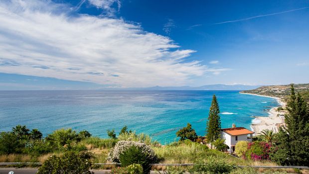 Ausblick vom Hotel Santa Lucia Tropea