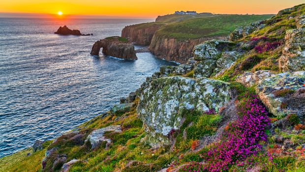 Sonnenuntergang bei Lands End