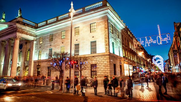 Henry Street at Christmas, Dublin City