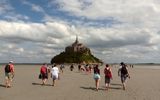 Mont St. Michel in der Normandie in Frankreich