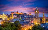 Edinburgh am Abend