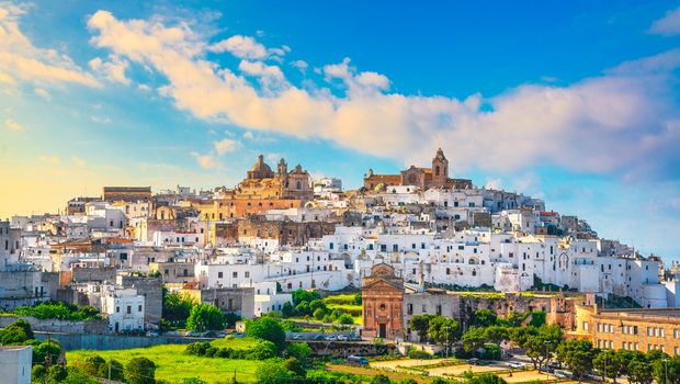 Ostuni, die weiße Stadt in Apulien