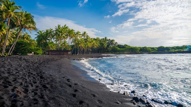Punaluu Blacksand Beach