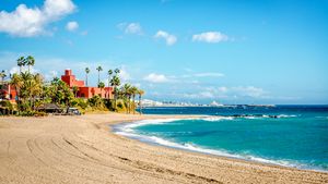 Strand bei Málaga