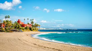 Strand bei Málaga