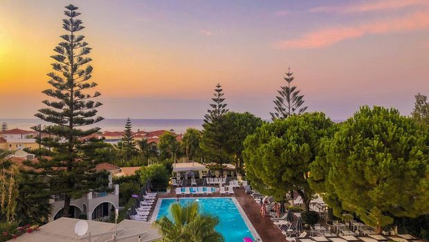 Hotel Contessa, Blick aus dem Restaurant