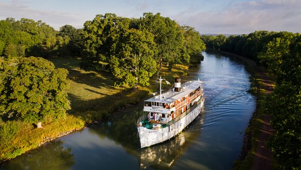 MS Wilhelm Tham, Schweden, von oben