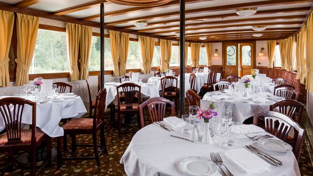 MS Wilhelm Tham, Speisesaal