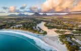 Panoramablick auf Mauritius