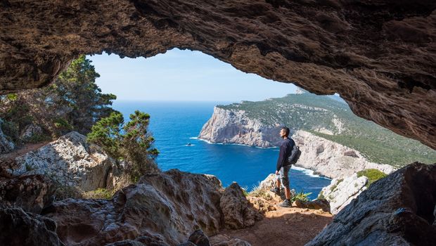 Wanderer auf Sardinien