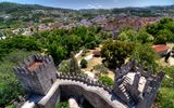 Blick auf das Castelo de Guimarães
