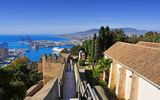 Malaga Blick zum Hafen