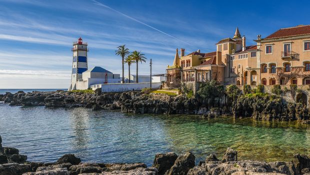 Leuchtturm, Stadtmuseum in Cascais, Lissabon