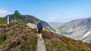 Glenealo Valley in Wicklow Gebierge