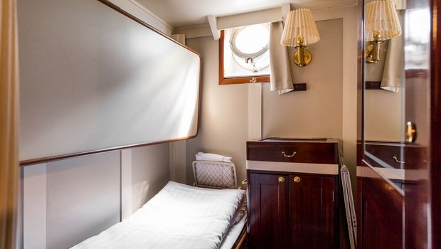 MS Wilhelm Tham, Schweden, Kabine