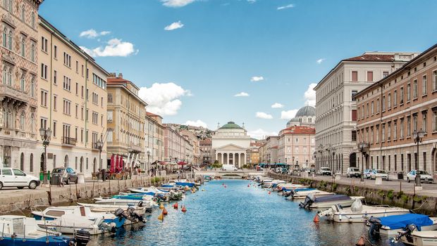 Canal Grande in Triest