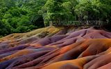 Siebenfarbige Erde auf Mauritius